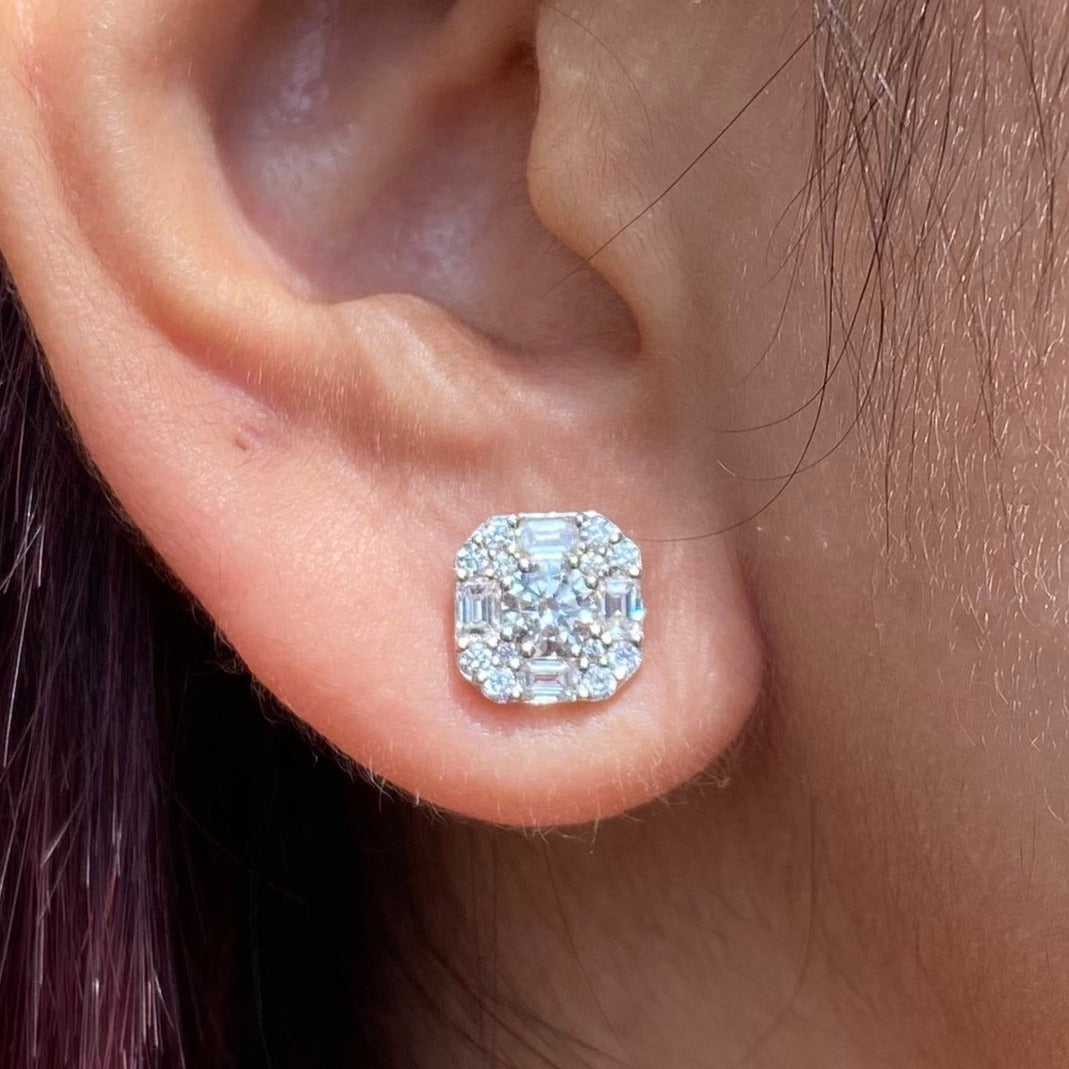 Tassel Lab Grown Diamond Earrings - Fiona Diamonds - Fiona Diamonds