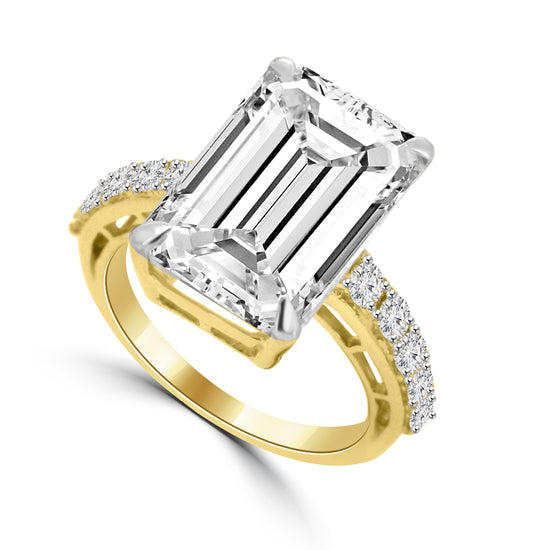 Syra 5ct Lab Diamond Ring - Fiona Diamonds - Fiona Diamonds