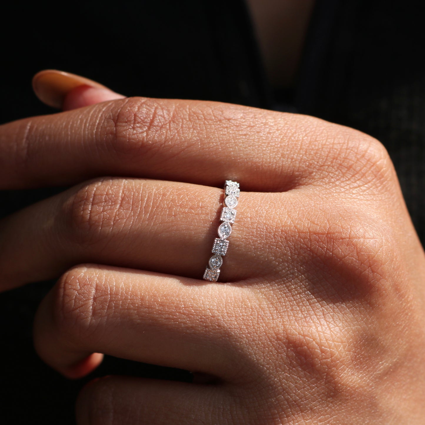 Viridix Lab Diamond Ring - Fiona Diamonds - Fiona Diamonds