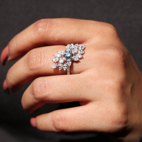 Zenolux Lab Diamond Ring - Fiona Diamonds - Fiona Diamonds