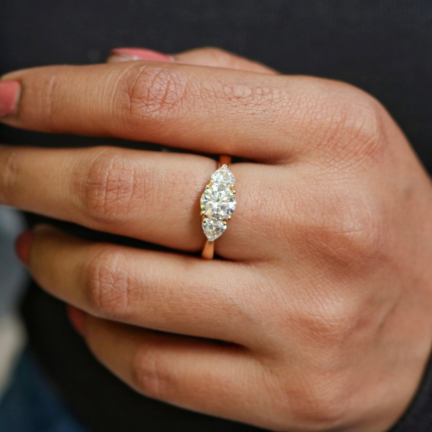 Calyx Lab Diamond Ring - Fiona Diamonds - Fiona Diamonds