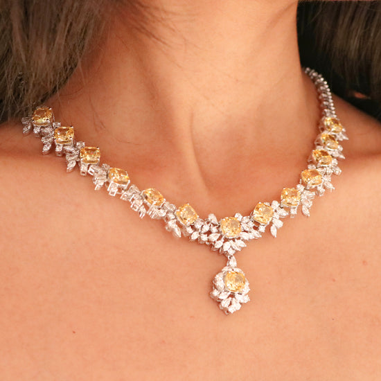 Isabella Lab Diamond Necklace - Fiona Diamonds - Fiona Diamonds