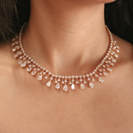 Luxonia Lab Diamond Necklace - Fiona Diamonds - Fiona Diamonds