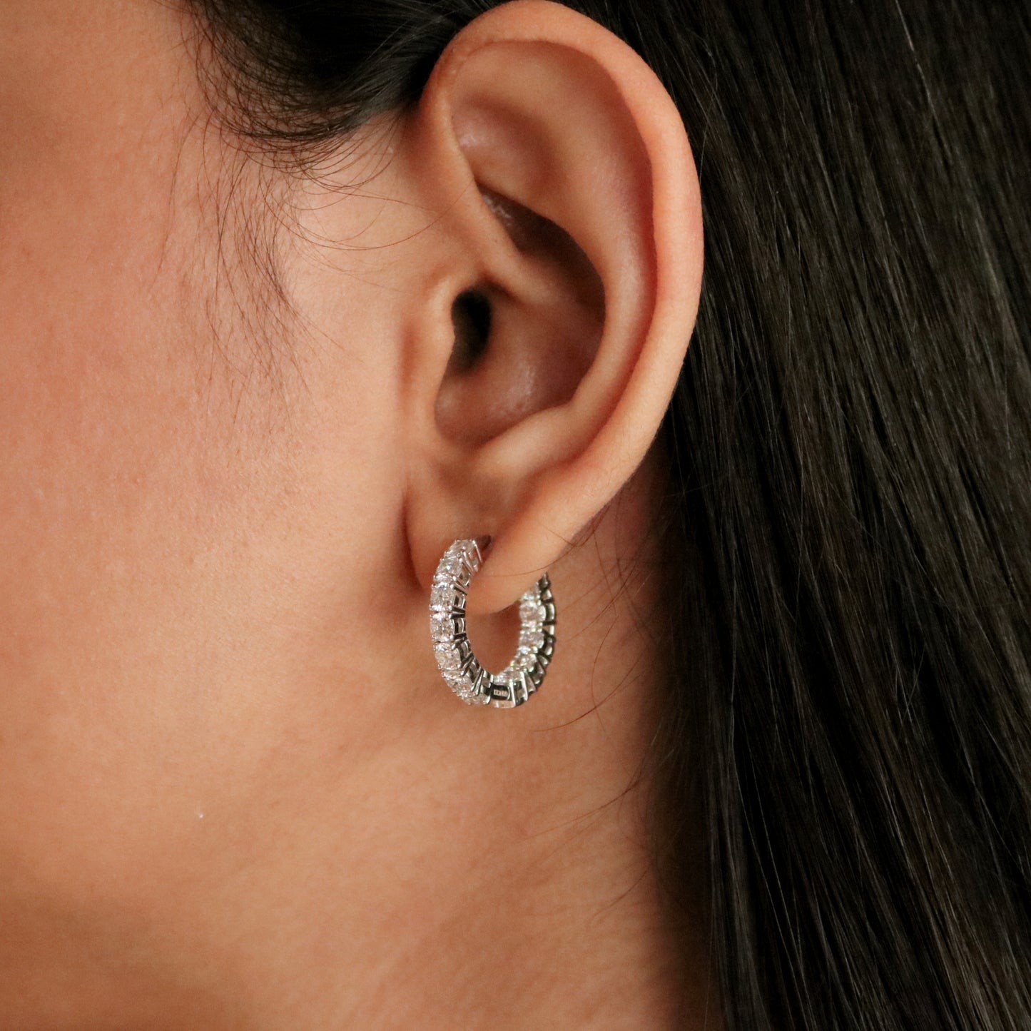 Nebulitha Lab Diamond Earring - Fiona Diamonds - Fiona Diamonds
