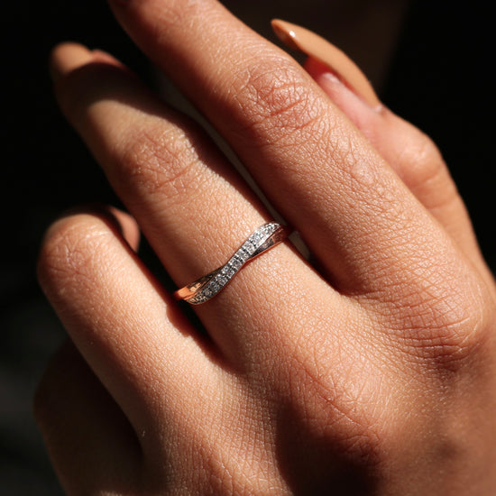 Aqualux Lab Diamond Ring - Fiona Diamonds - Fiona Diamonds