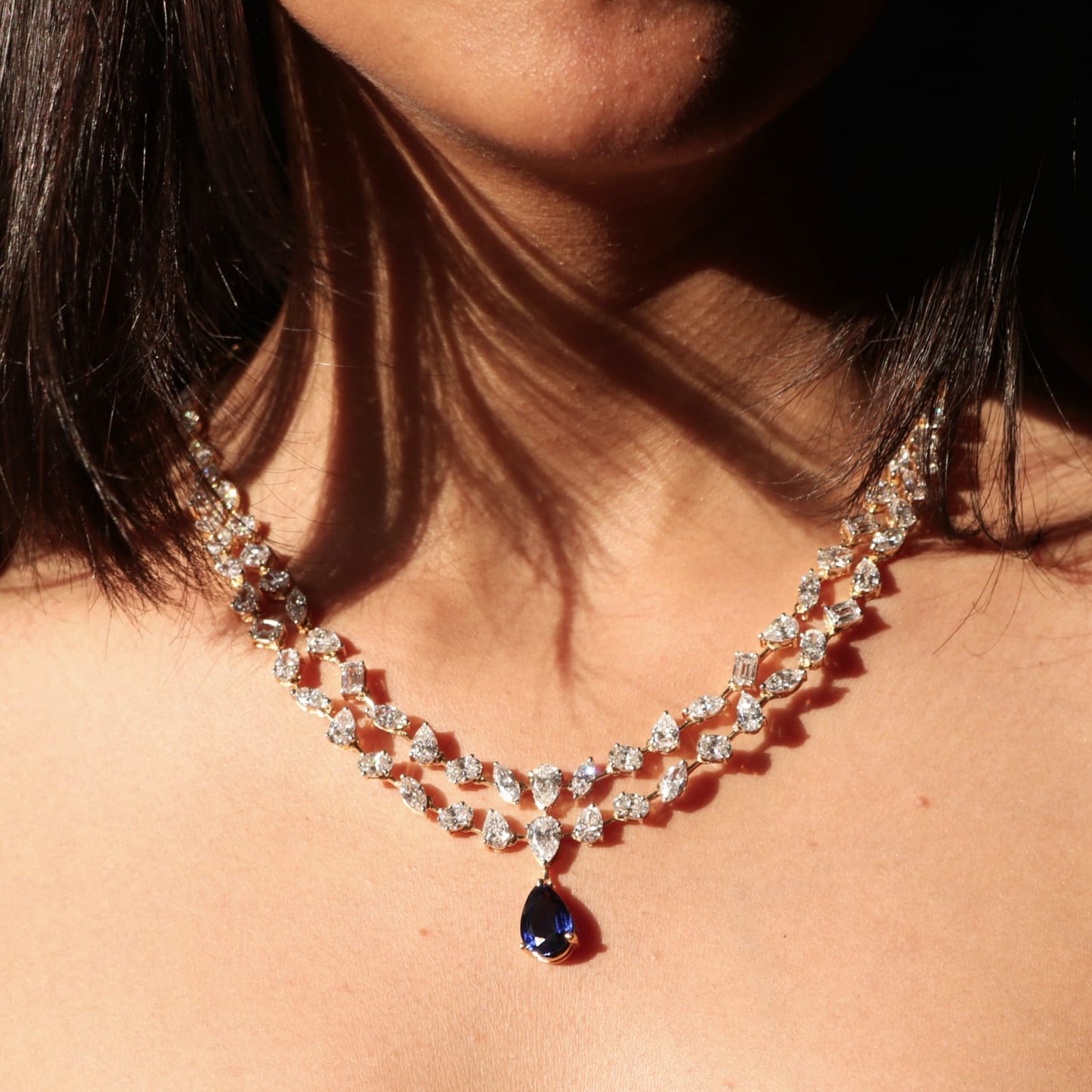 Grace Lab Diamond Necklace - Fiona Diamonds - Fiona Diamonds
