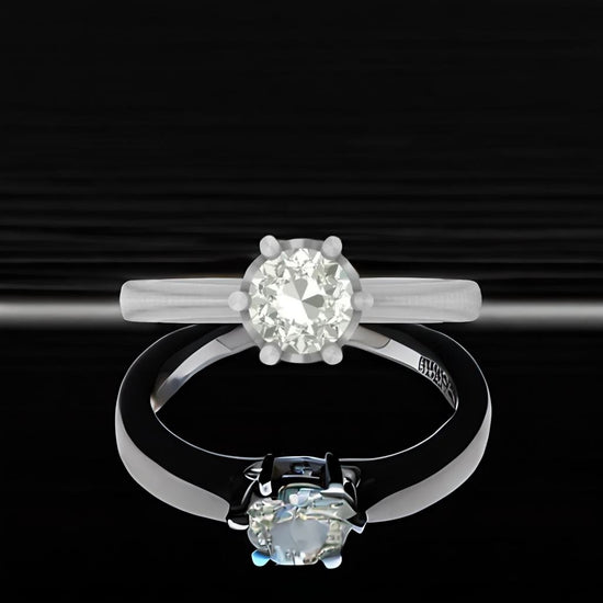 Quizo 0.73 Pointer Lab Diamond Ring - Fiona Diamonds - Fiona Diamonds