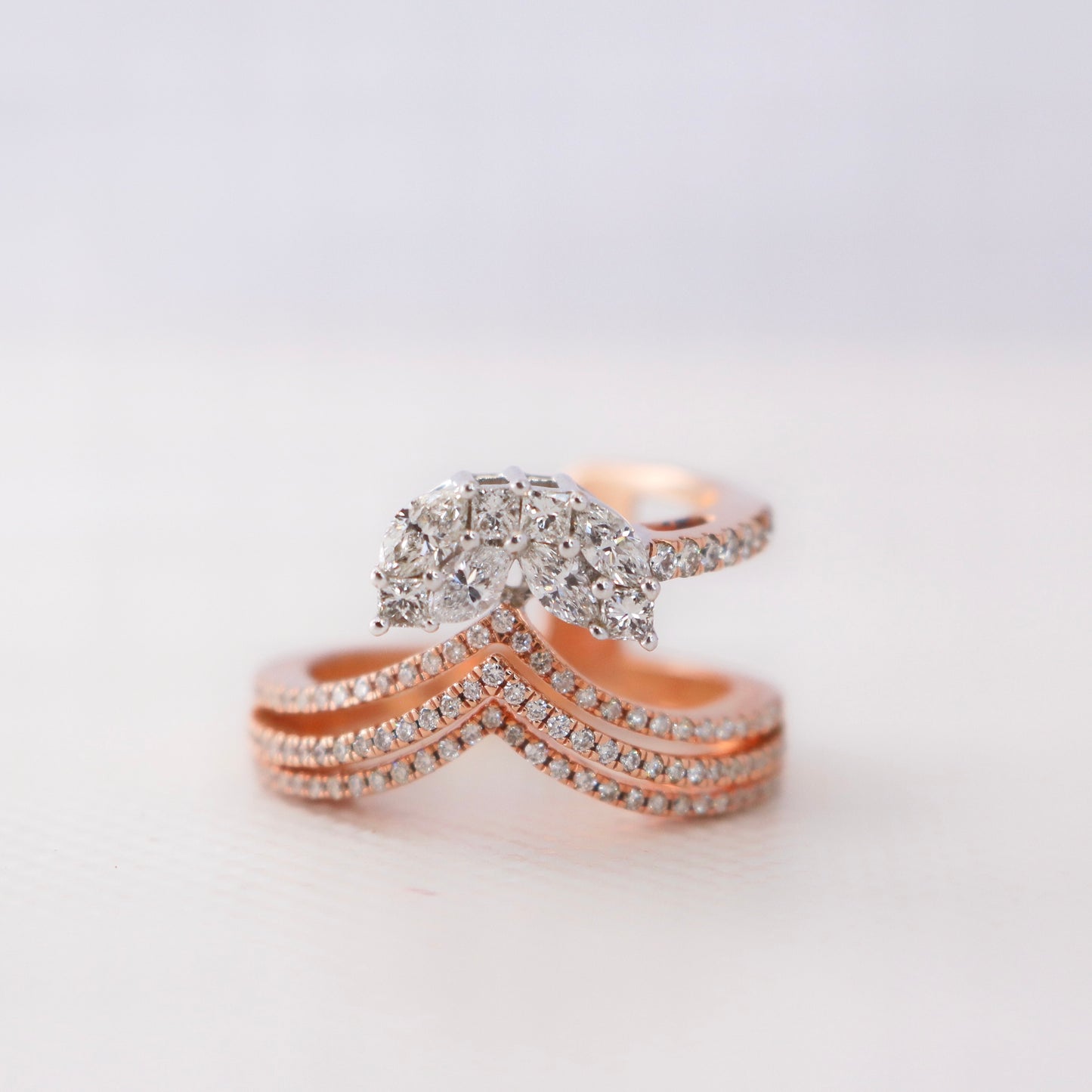 Neary diamond ring for women