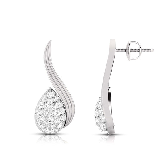 Fancy earrings design Orlando Lab Grown Diamond Earrings Fiona Diamonds