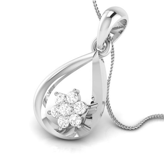 Cruxi lab grown diamond pendant design for women Fiona Diamonds