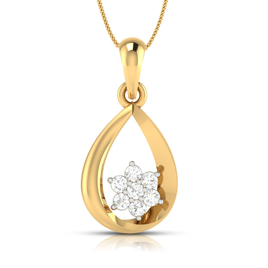 Cruxi lab grown diamond pendant design for women Fiona Diamonds
