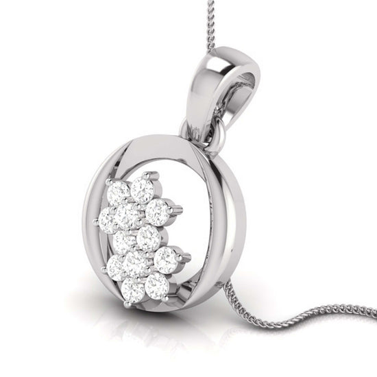 Brute lab grown diamond pendant design for women Fiona Diamonds