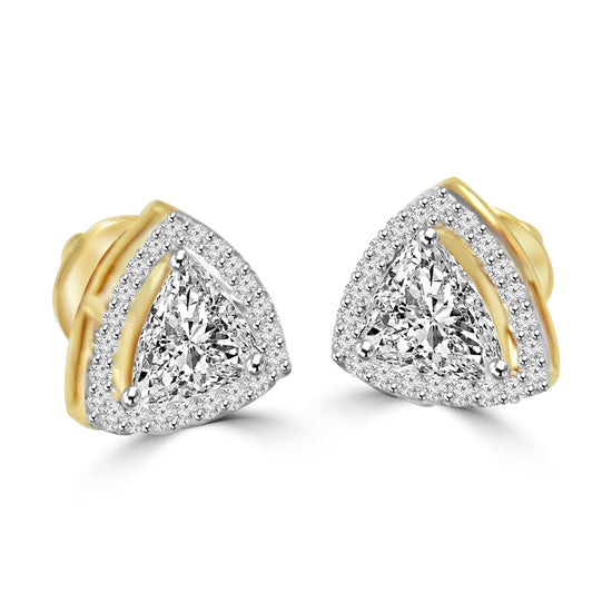 Fancy earrings design Beahut Lab Grown Diamond Earrings Fiona Diamonds