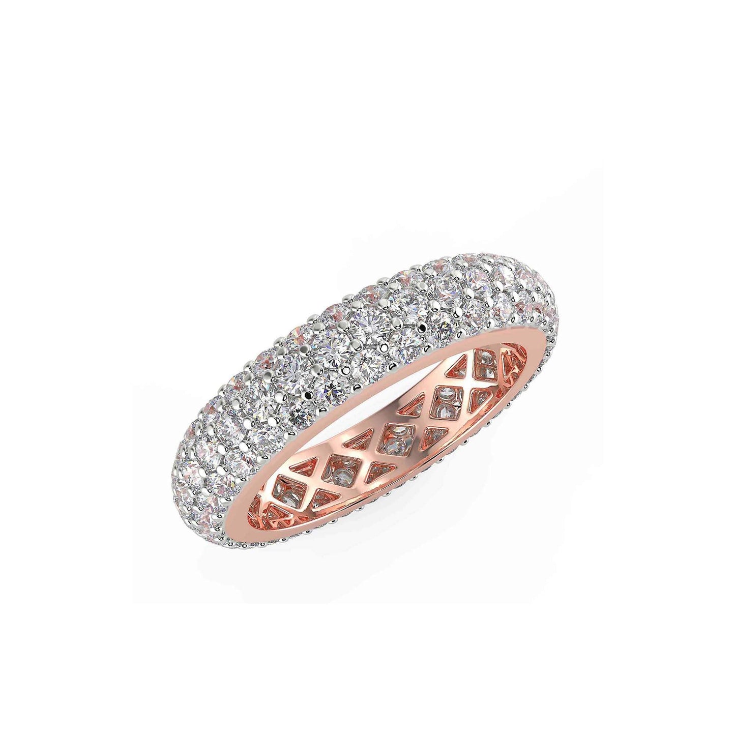 Eternity Ring Design Mass Lab Grown Diamond Eternity Ring Fiona Diamonds