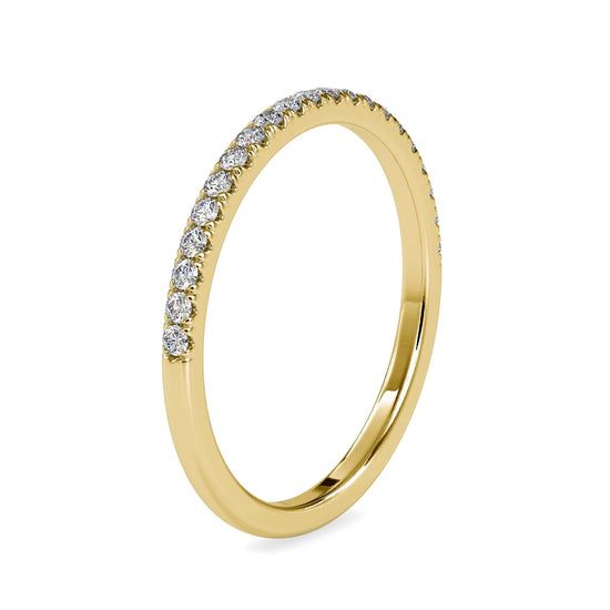 Simplicity  Lab Diamond Ring Yellow / 18 KT