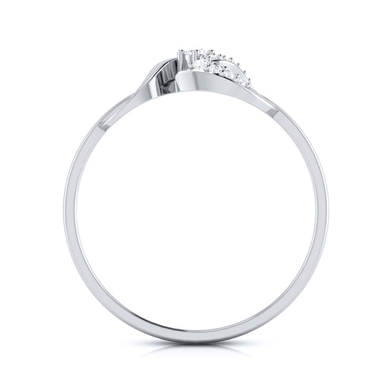 Doves lab grown diamond ring sleek ring Fiona Diamonds