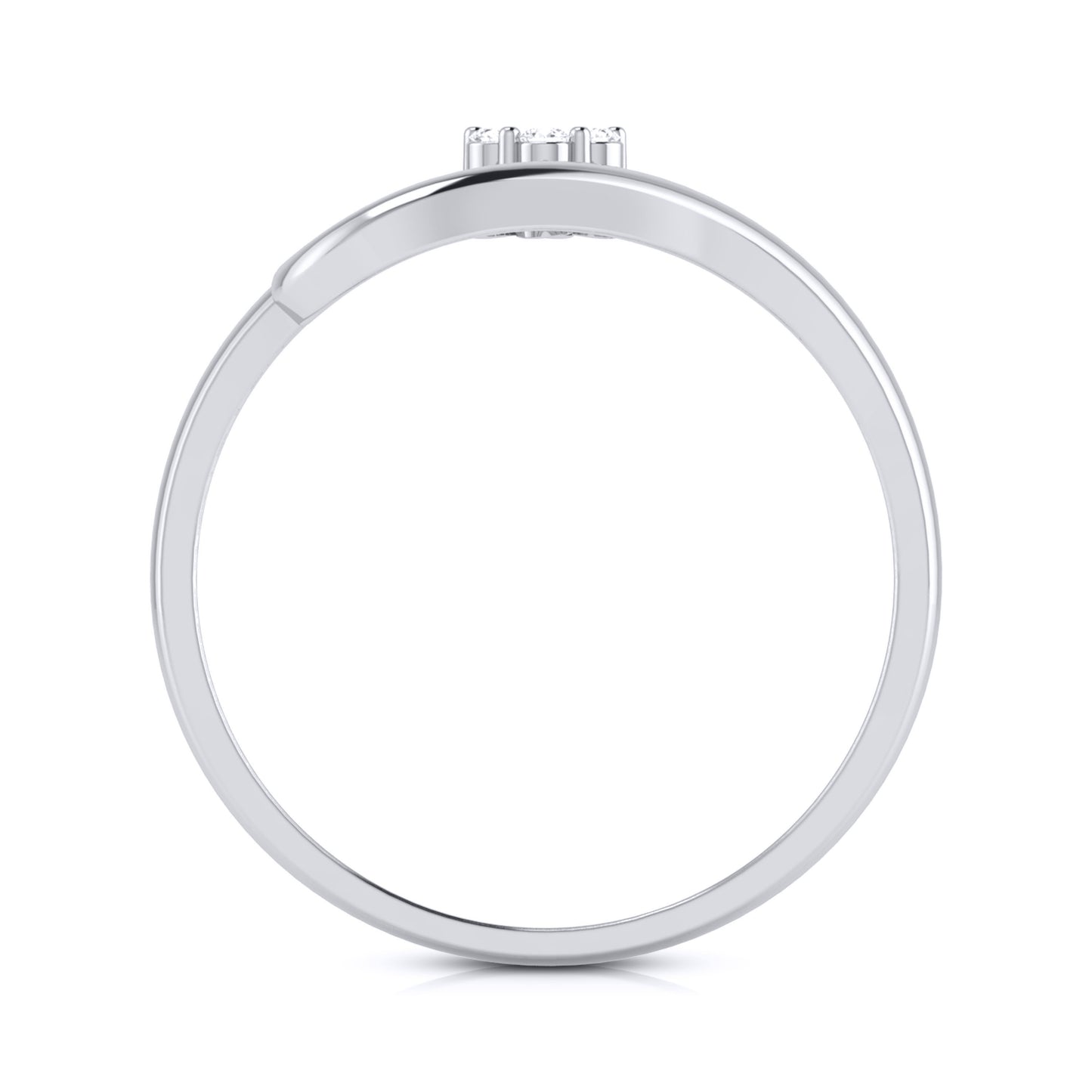 Boho lab grown diamond ring trendy ring design Fiona Diamonds