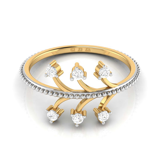 Bracken lab grown diamond ring simple round ring design Fiona Diamonds