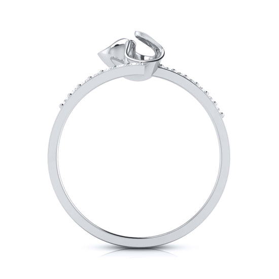Blossom lab grown diamond ring unique ring design Fiona Diamonds