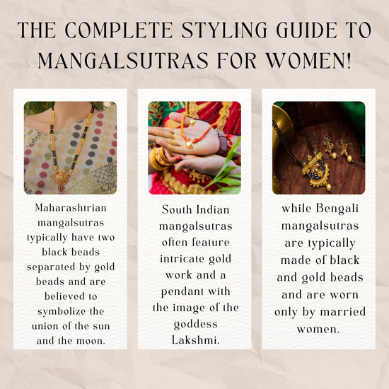 THE COMPLETE STYLING GUIDE TO MANGALSUTRAS FOR WOMEN!