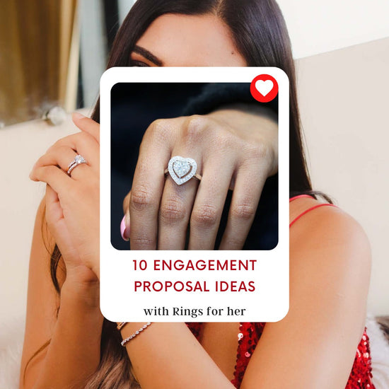 10 Engagement Proposal Ideas With Rings for her