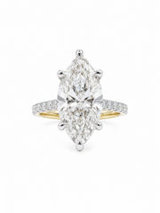 Piren Drift 3ct Lab Diamond Ring