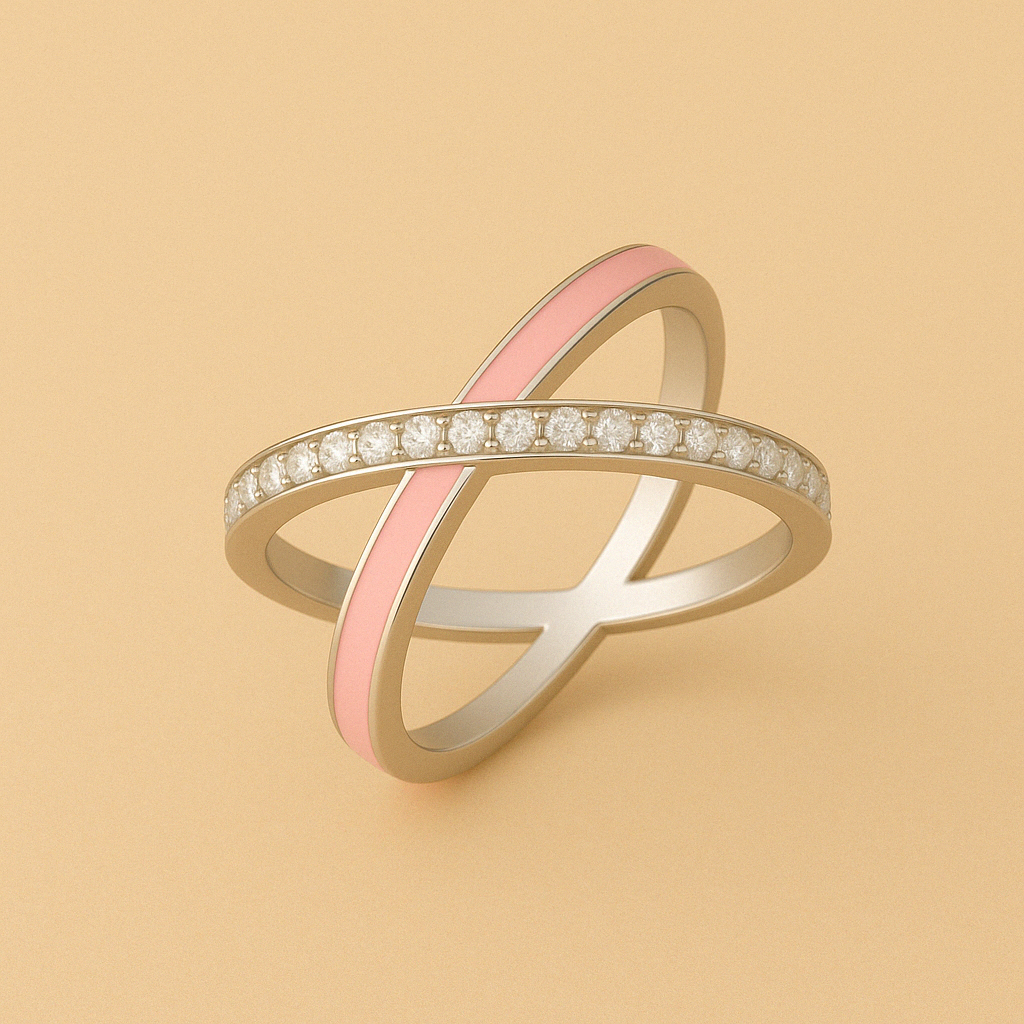 0.25ct Lab Grown Diamond Ring in 18kt Gold Vermeil - Fiona Diamonds - Fiona Diamonds