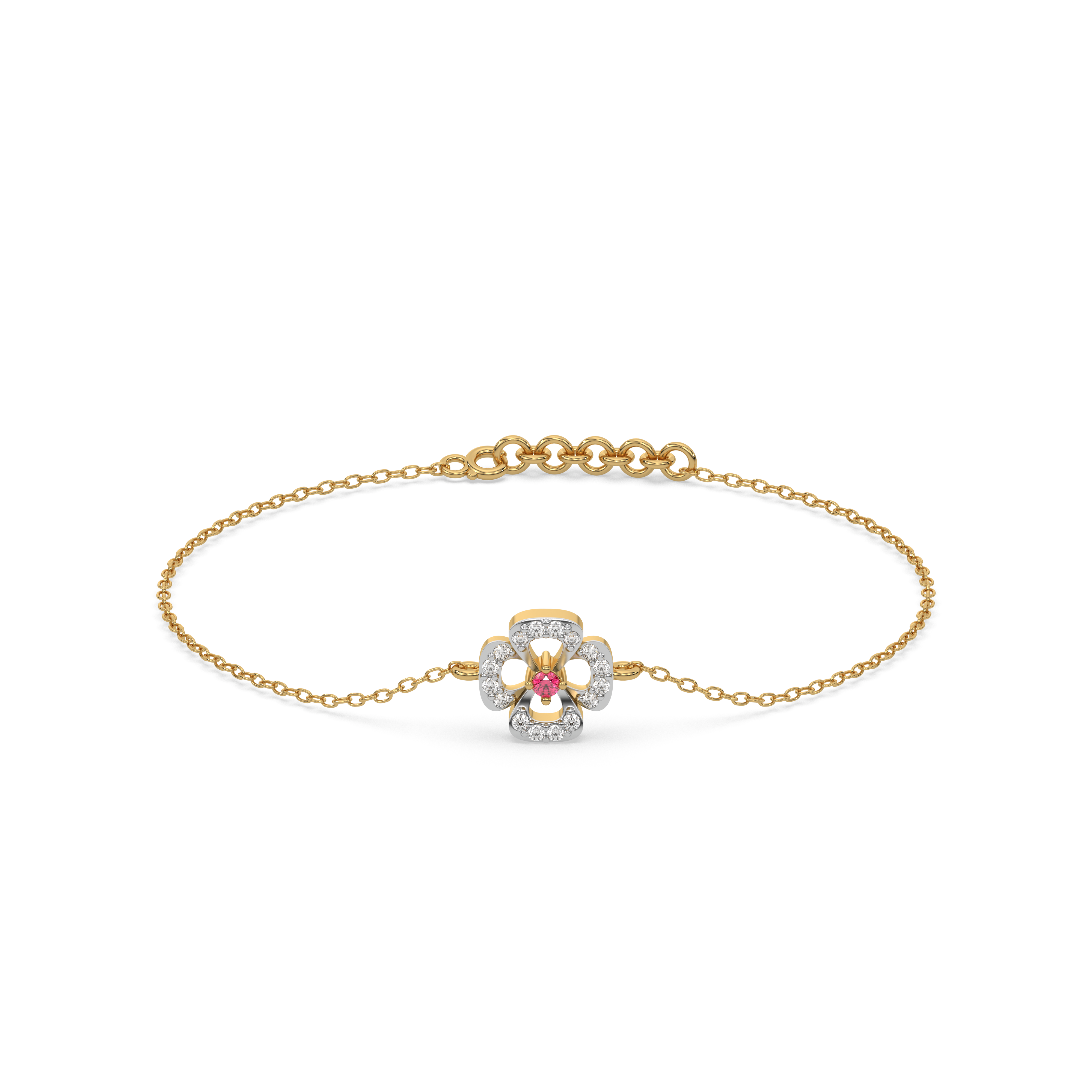 0.15ct Lab Grown Diamond Bracelet in 18kt Gold Vermeil - Fiona Diamonds - Fiona Diamonds