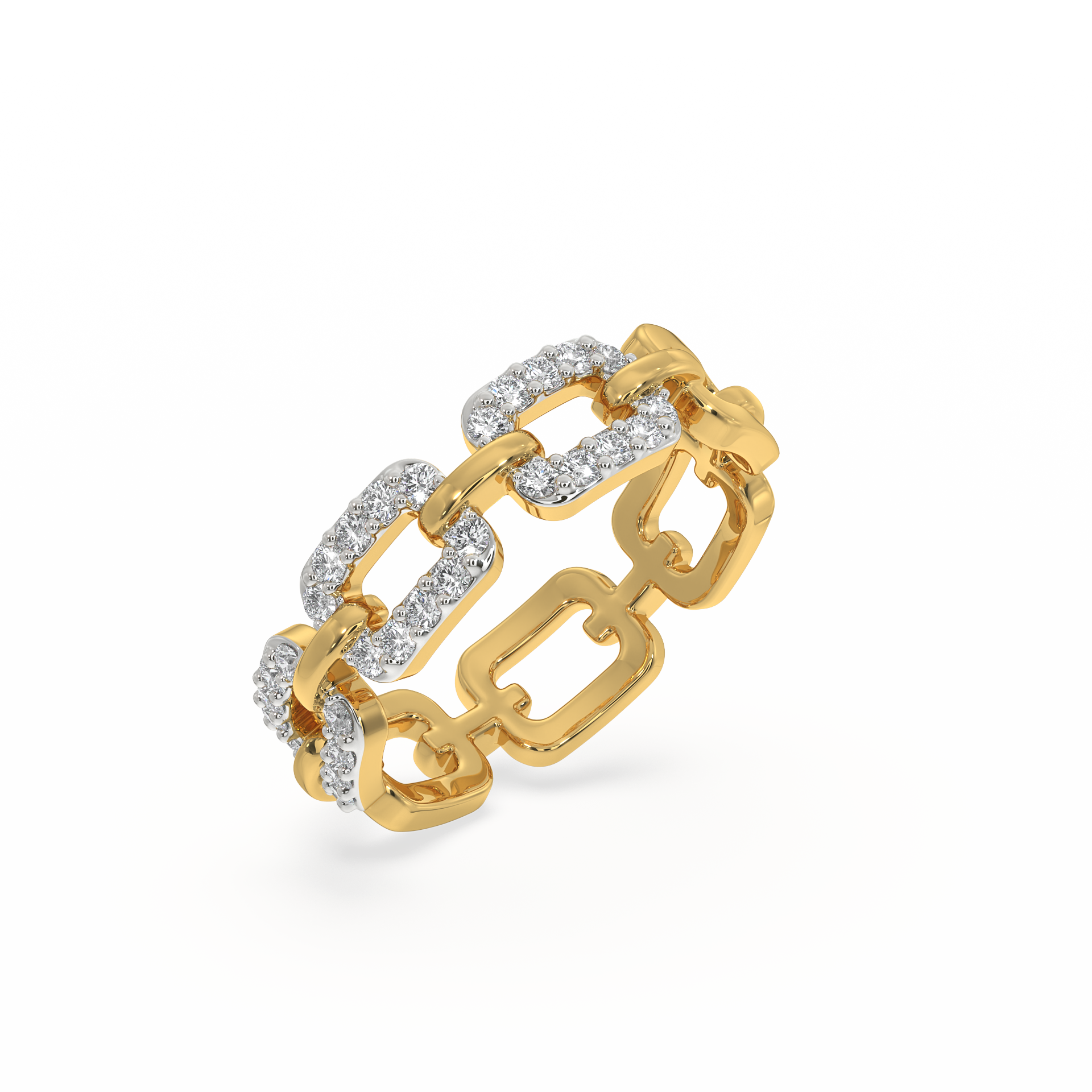 0.32ct Lab Grown Diamond Ring in 18kt Gold Vermeil - Fiona Diamonds - Fiona Diamonds