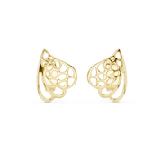 10 Lab Grown Diamond Earrings in 18kt Gold Vermeil