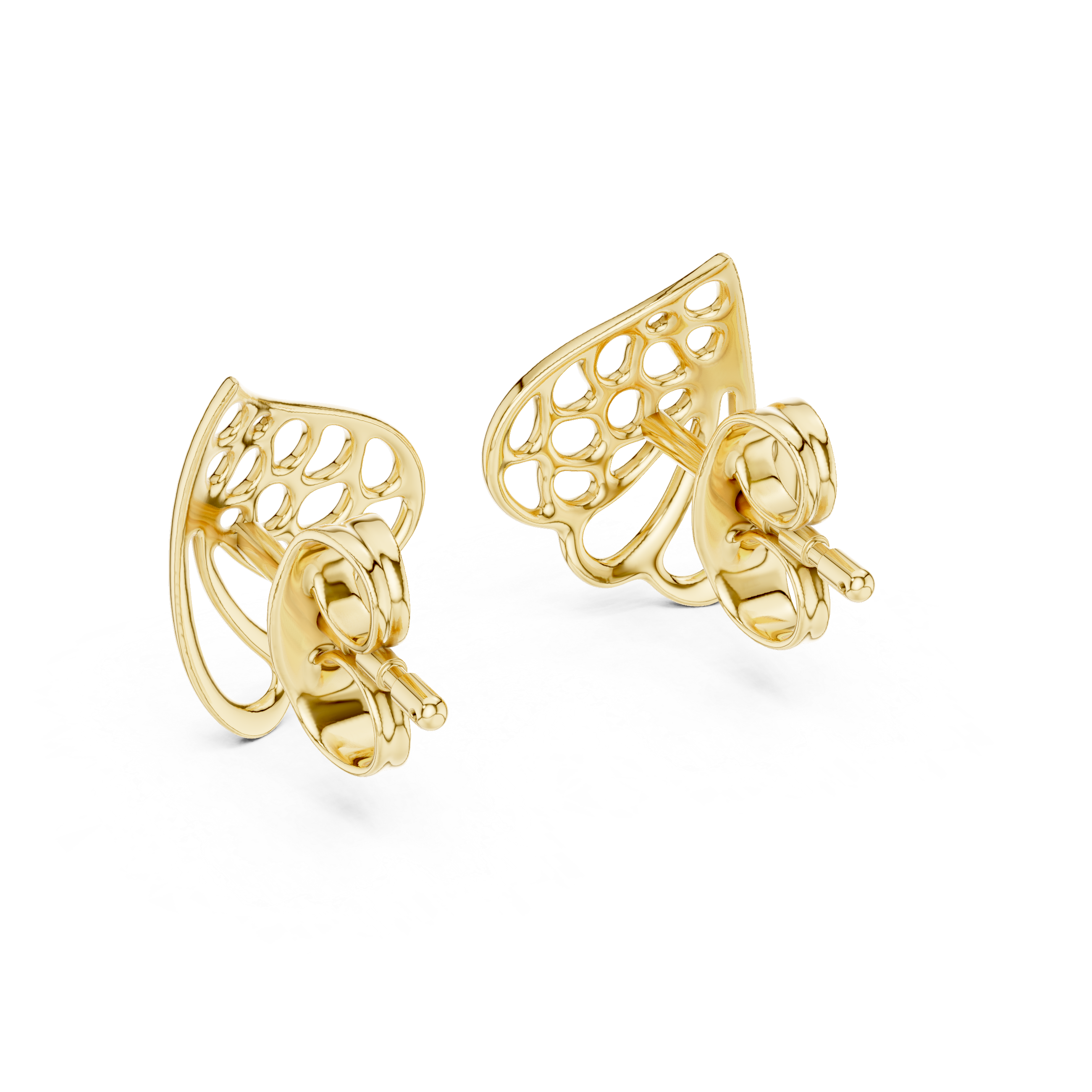 10 Lab Grown Diamond Earrings in 18kt Gold Vermeil