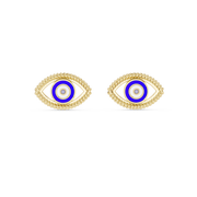 11 Lab Grown Diamond Earrings in 18kt Gold Vermeil