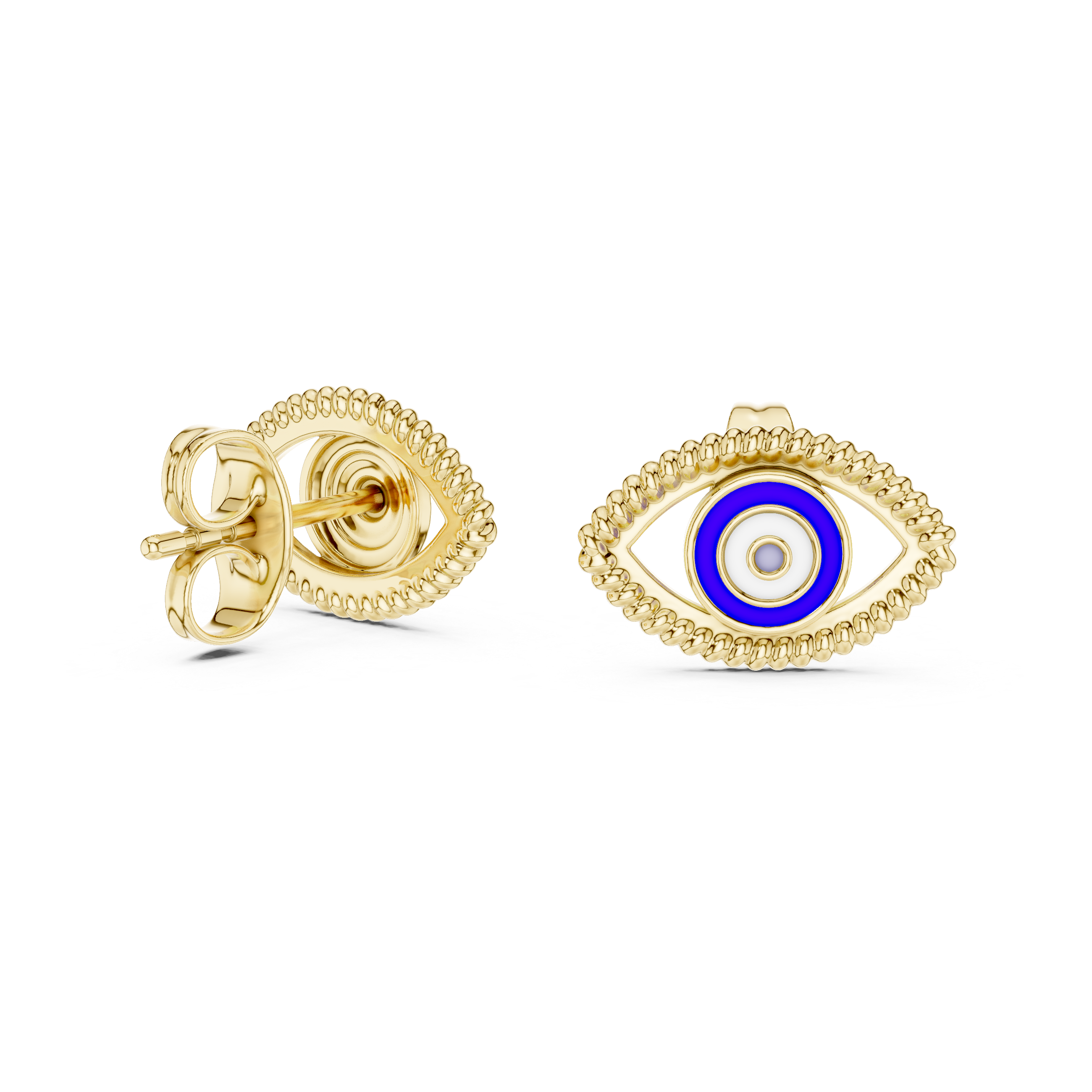 11 Lab Grown Diamond Earrings in 18kt Gold Vermeil