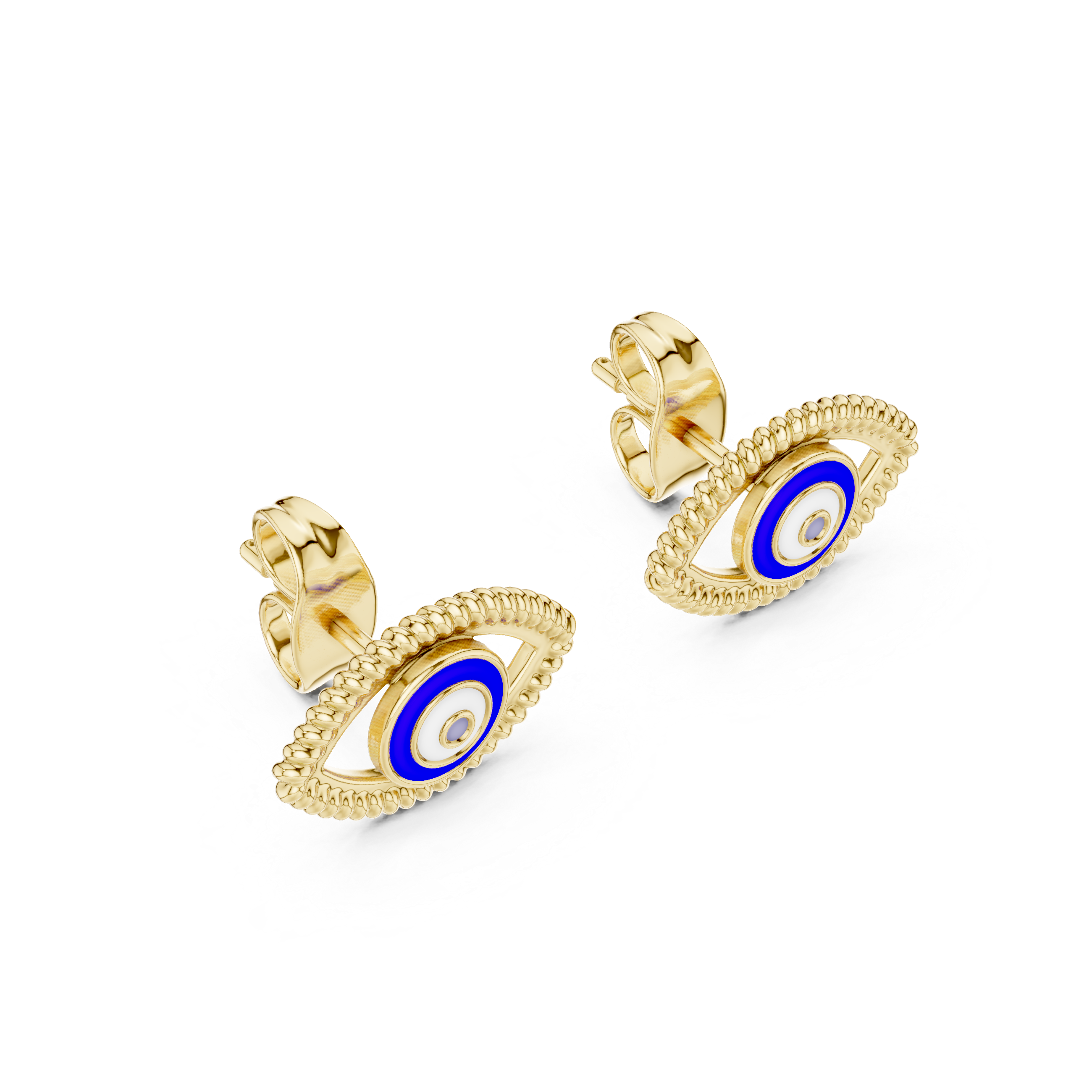 11 Lab Grown Diamond Earrings in 18kt Gold Vermeil
