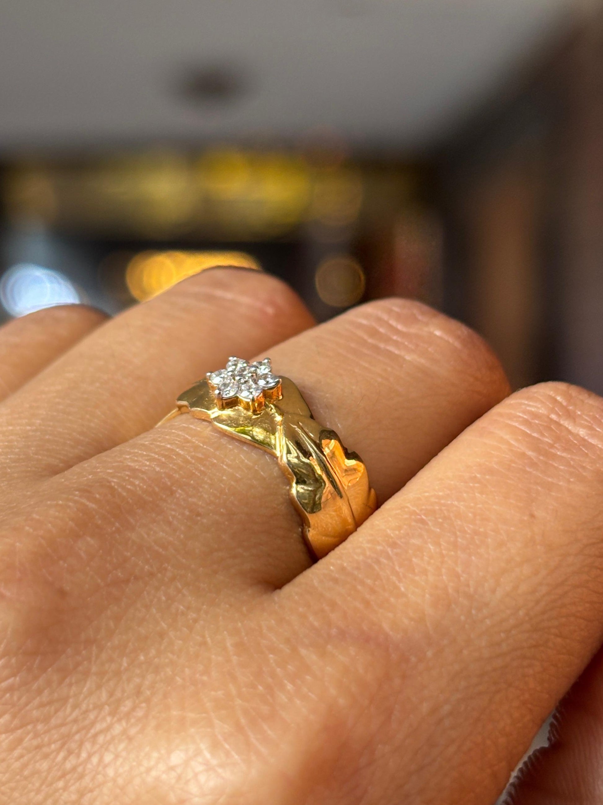 Riko Lab Diamond Ring - Timeless Sophistication - Fiona Diamonds - Fiona Diamonds