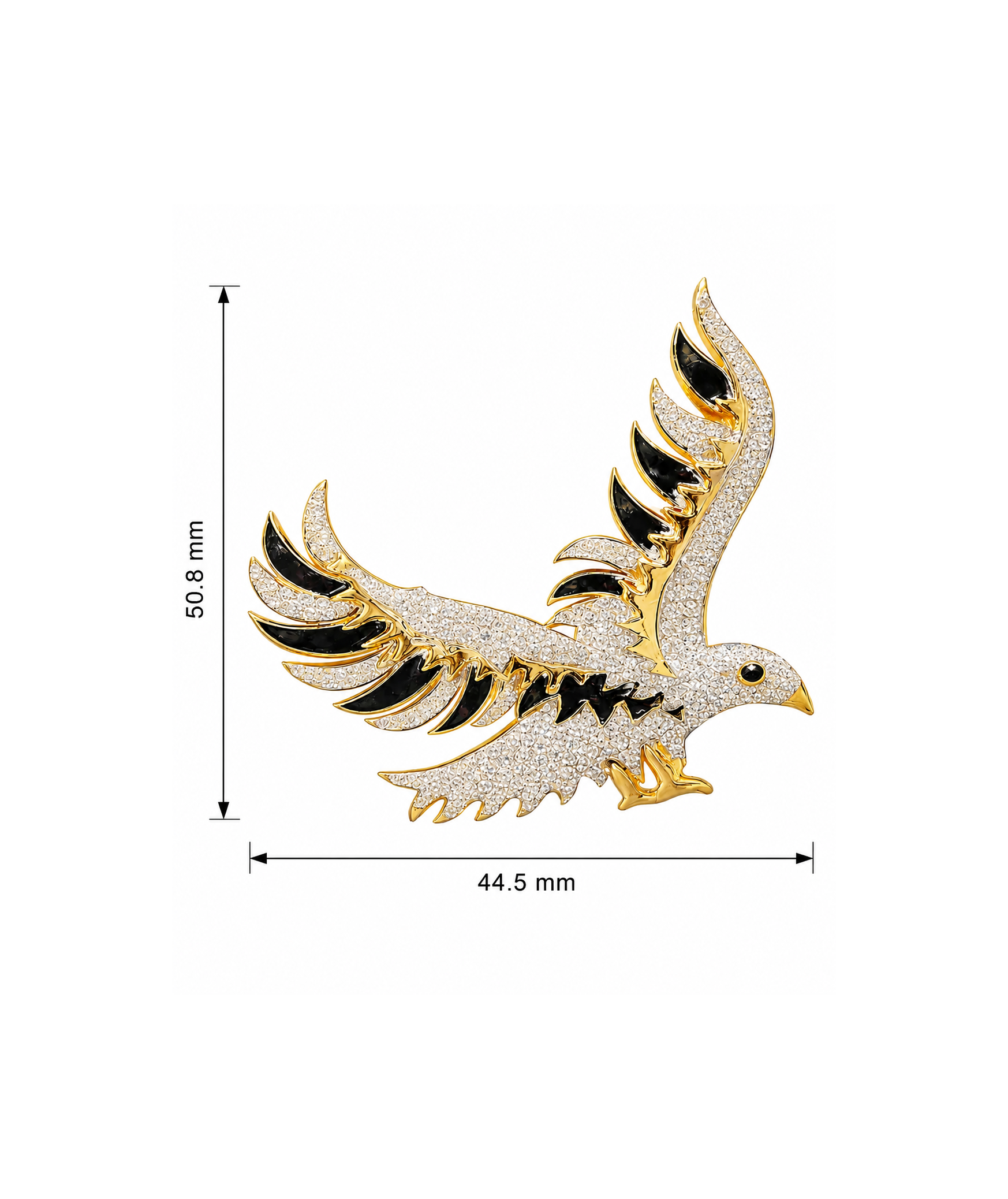 Eagle Lab Diamond Brooch – Grace Redefined