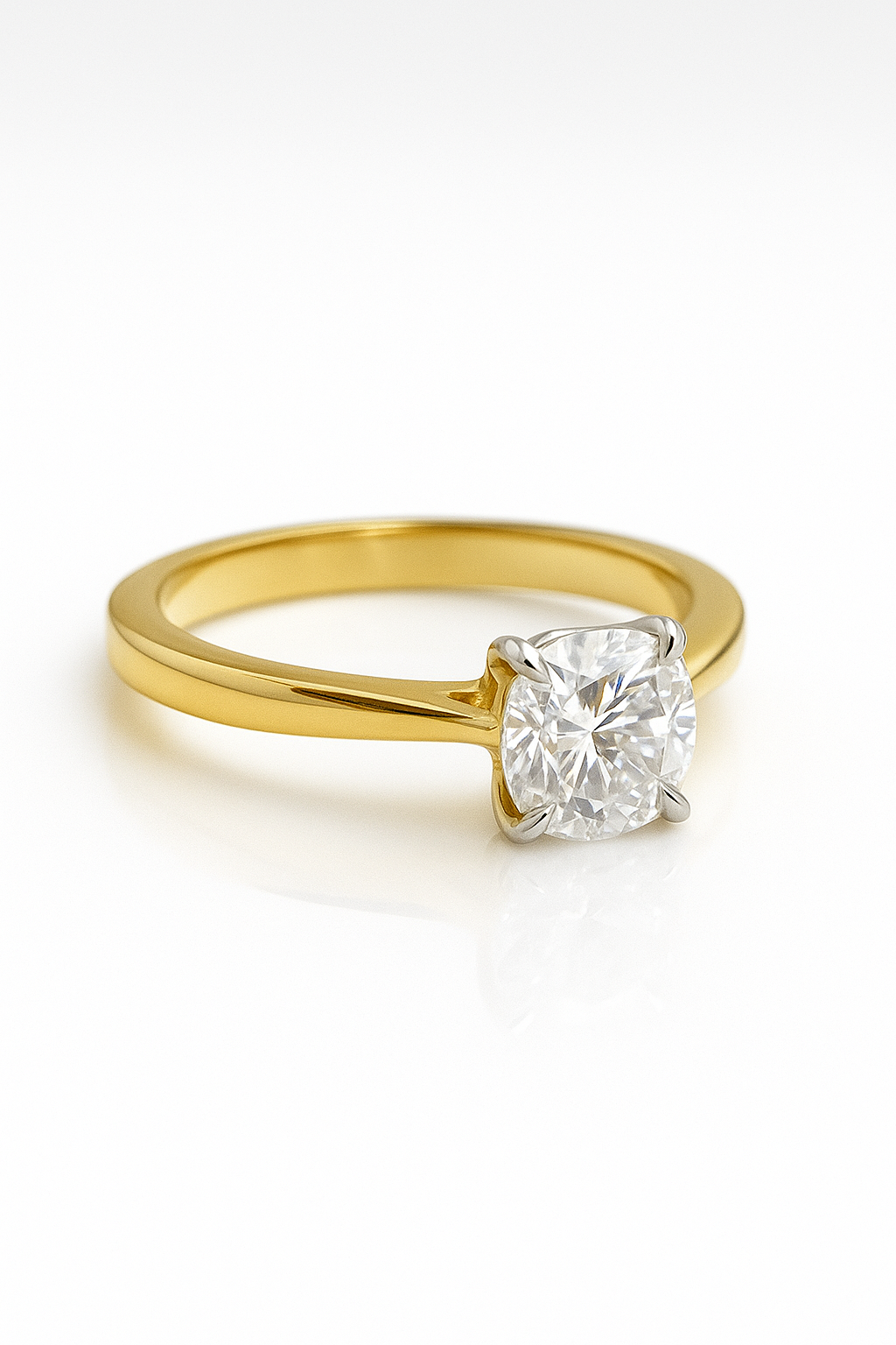 Cl?sica 60 Pointer Lab Grown Diamond Ring - Classic Elegance - Fiona Diamonds - Fiona Diamonds