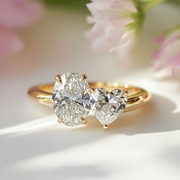 Xarilynn Lab Diamond Toi et Moi Ring - Fiona Diamonds - Fiona Diamonds