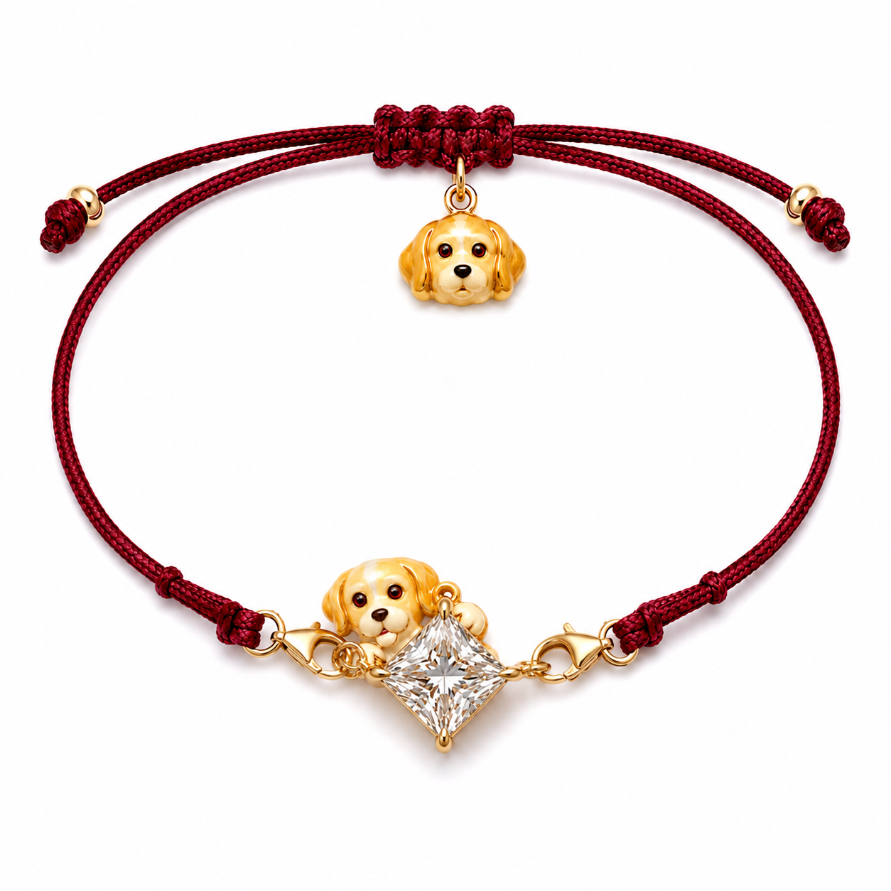 Spaniel Play Lab Diamond Rakhi