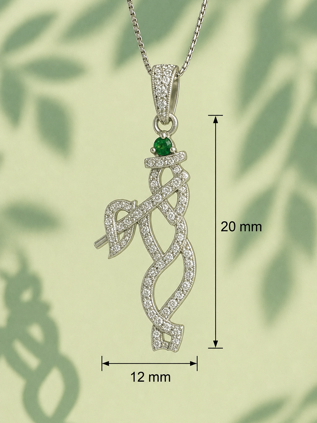 Govinda Krishna Lab Diamond Pendant