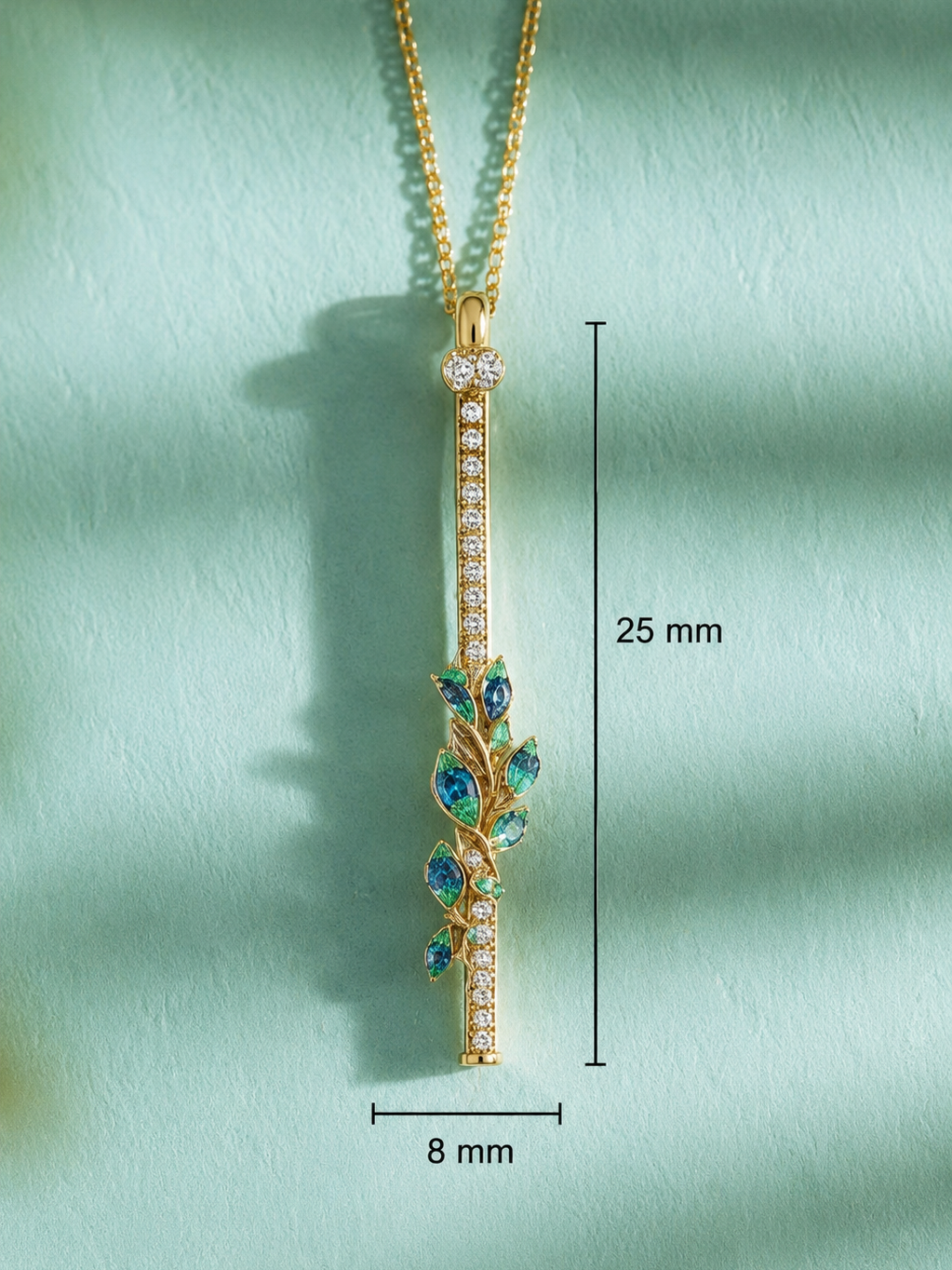 Shyam Sundar Lab Diamond Pendant