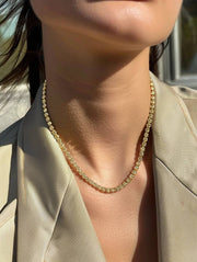 25 Pointer Lab Diamond Single Line Necklace - Fiona Diamonds - Fiona Diamonds