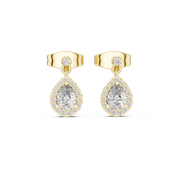 0.48 Lab Grown Diamond Earrings in 18kt Gold Vermeil