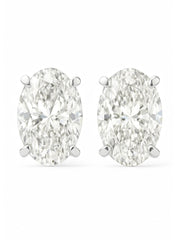 Zhilan 53 Pointer Lab Diamond Earring Forever & Fine - Fiona Diamonds - Fiona Diamonds