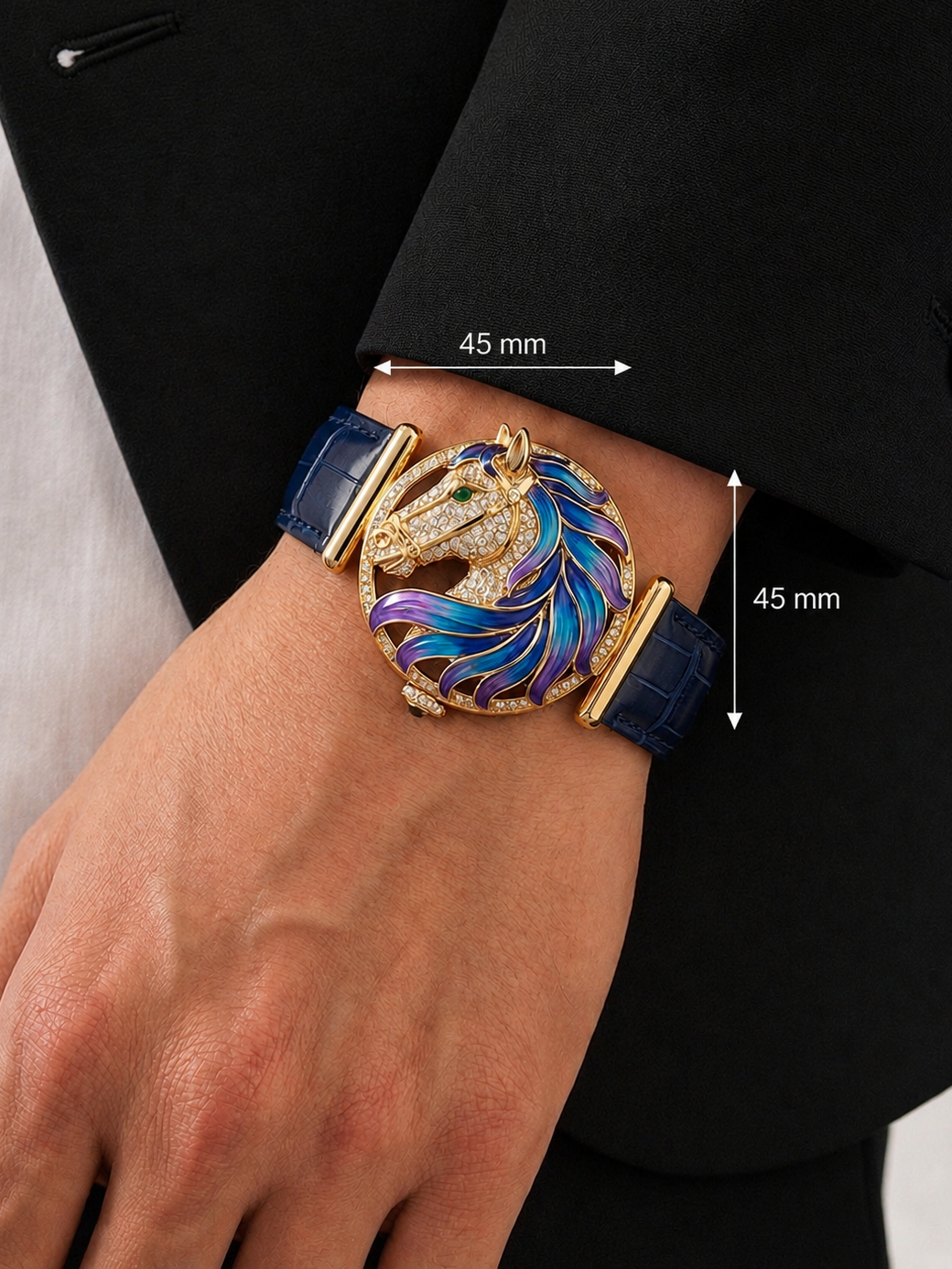 Equine Majesty Lab Diamond Bracelet