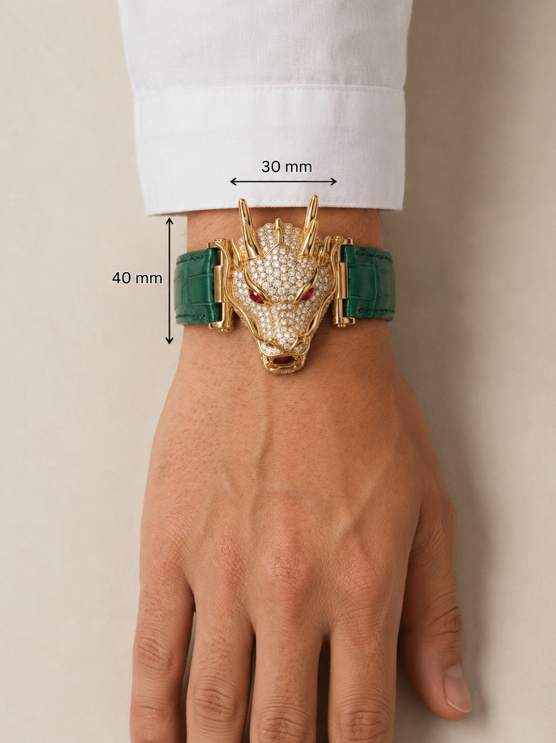 Dragon Sovereign Lab Diamond Bracelet