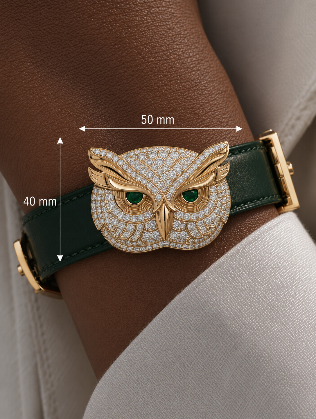 Mystic Owl Lab Diamond Bracelet