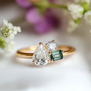 Faynelle Lab Diamond Toi et Moi Ring - Fiona Diamonds - Fiona Diamonds