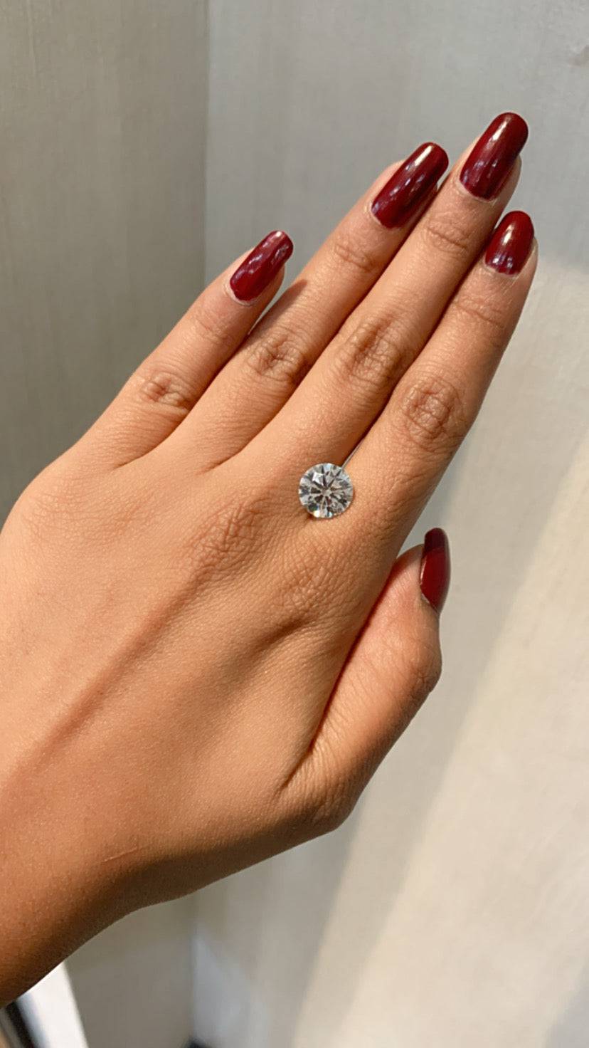 Round 4.5ct D-VVS2 Loose Lab Grown Diamond Solitaire - Fiona Diamonds - Fiona Diamonds