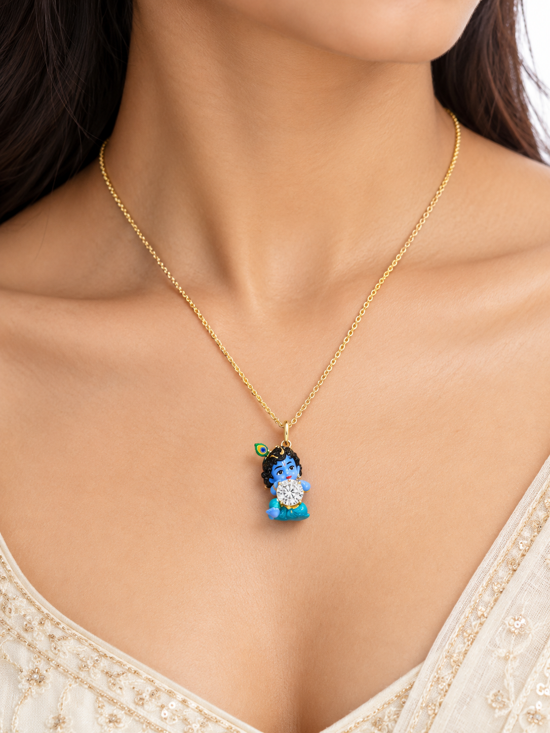 Gopinath Lab Diamond Pendant